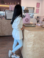 White mocha jacket